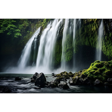 Tropical Waterfall canvas